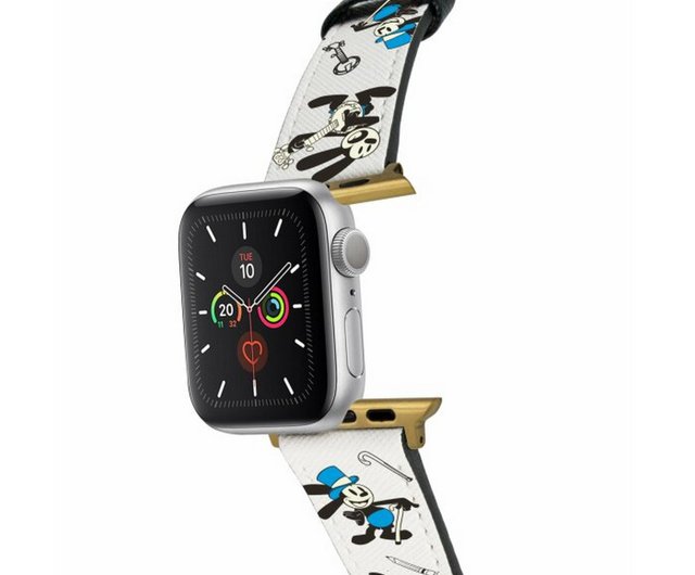 ディズニー100周年記念 オズワルド クロス型押しレザー Apple