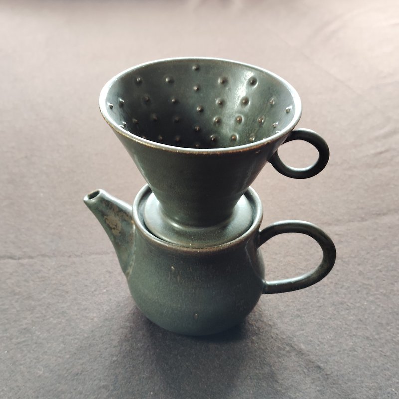 Coffee filter cup set - Coffee Pots & Accessories - Pottery 