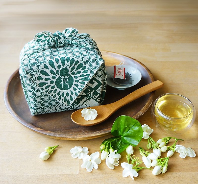 Jasmine Paochung Oolong Tea (3gX16 packs) - ชา - ผ้าฝ้าย/ผ้าลินิน สีเขียว