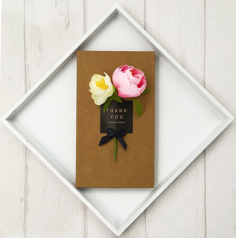 Camellia Series - Pink / phone shell / box / gift packaging / handmade flowers - เคส/ซองมือถือ - กระดาษ สึชมพู