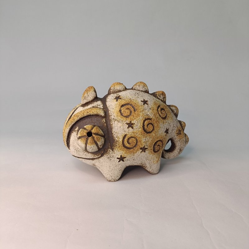 變色龍/陶藝品/原創 - 擺飾/家飾品 - 陶 