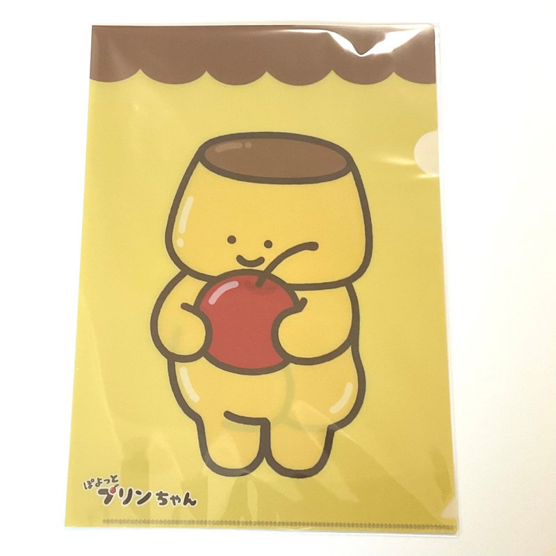 クリアファイル - 文件夾/資料夾 - 塑膠 黃色