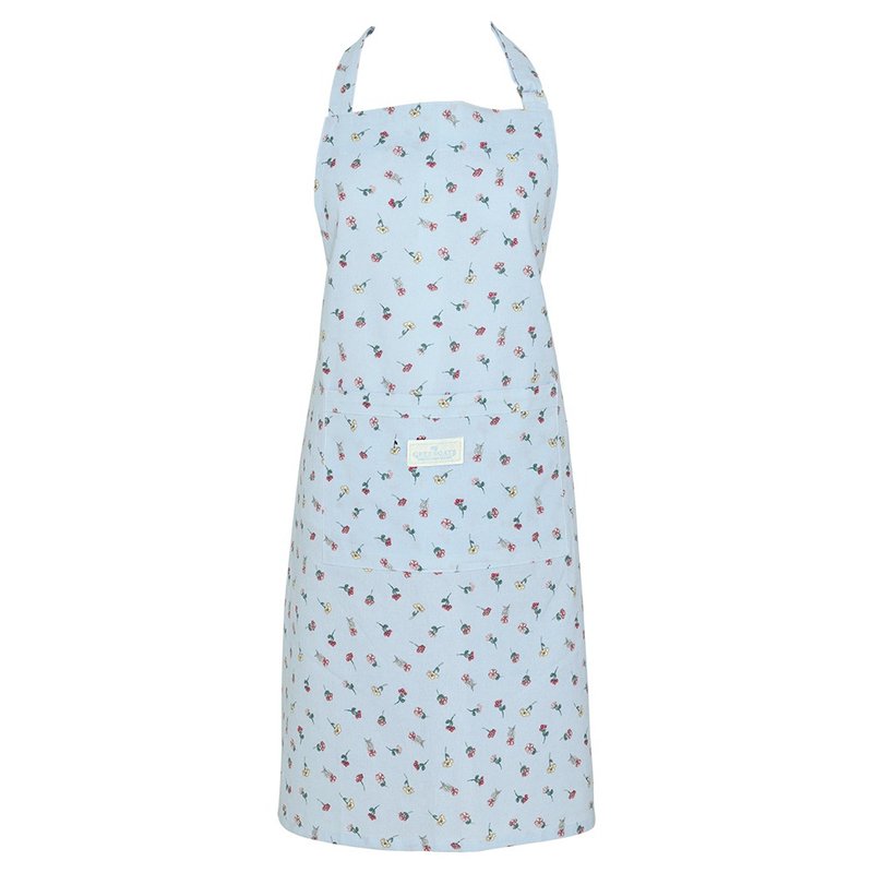 【新品】丹麥GreenGate Lianca pale blue 圍裙 - 圍裙 - 棉．麻 多色
