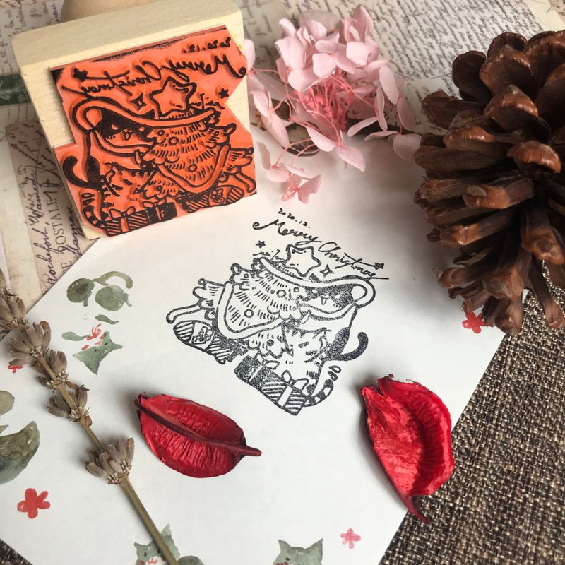 【限量販售】2020聖誕紀念章【已絕版】 - 印章/印台 - 木頭 黑色