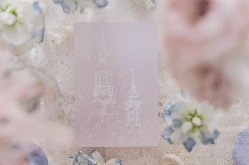 Daydream acrylic stamp Prague scenery original stamp - ตราปั๊ม/สแตมป์/หมึก - อะคริลิค 