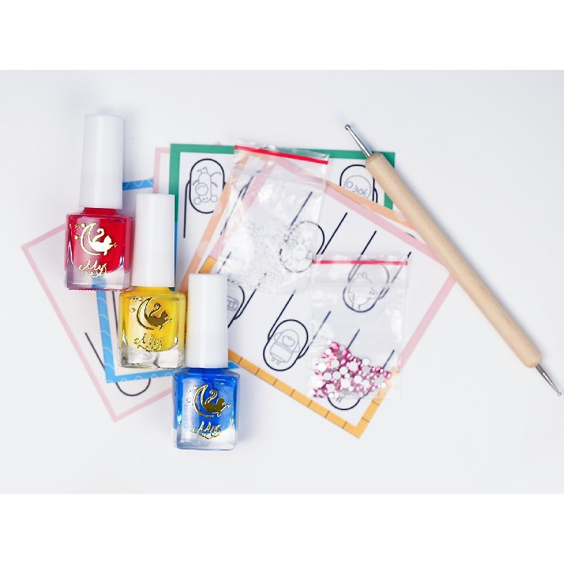 Mys-[Colorful Fruity] Manicurist Practice Set 5ml - Nail Polish & Acrylic Nails - Other Materials 