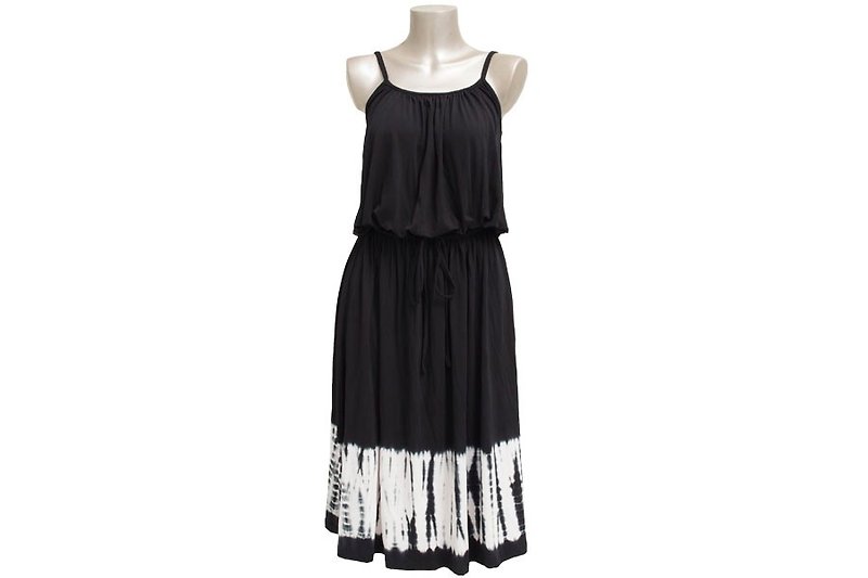 Tie Dye camisole browsing dress <Black> - One Piece Dresses - Other Materials Black