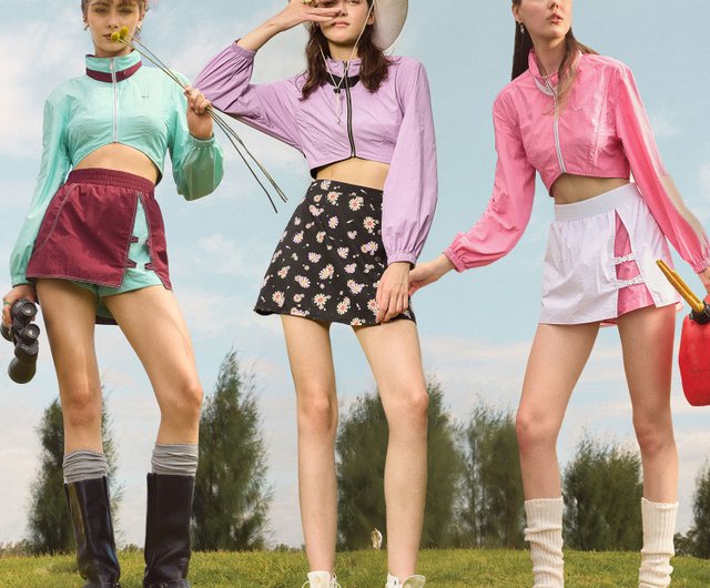 【APRILPOOLDAY】エマ ナイロンスコート Emma Nylon Skort EMMA NYLON SKORT