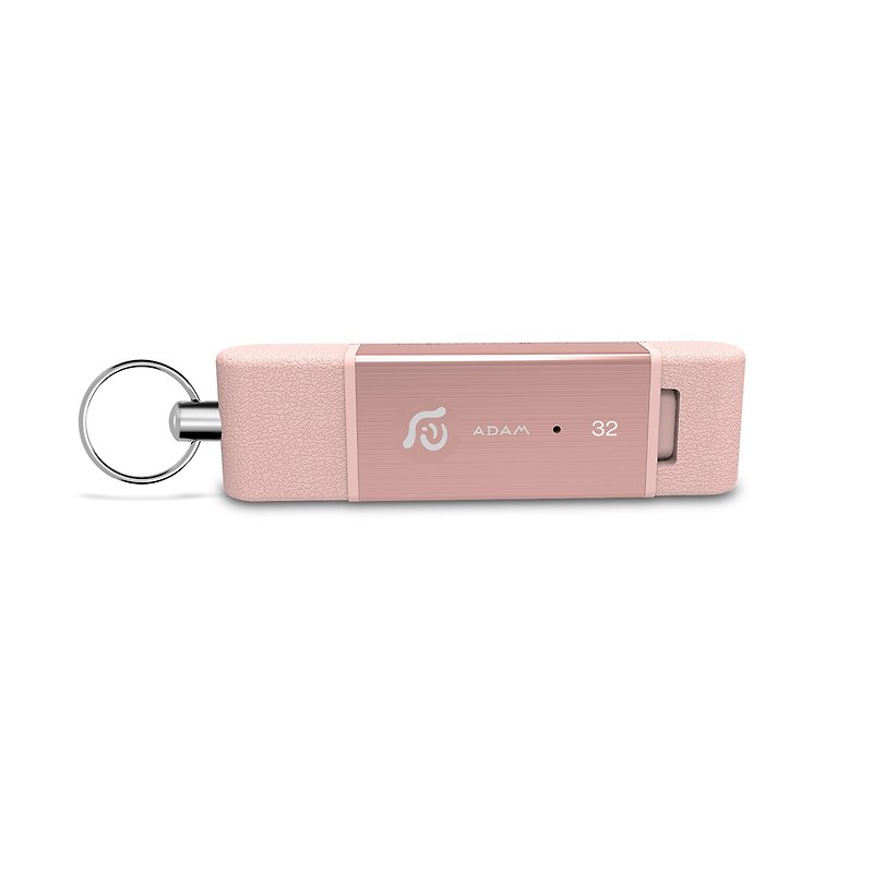Gift Edition | iKlips DUO Apple iOS bidirectional speed flash drive / 32GB storage Singles Rose Gold 4714781444729 - USB Flash Drives - Other Metals Pink