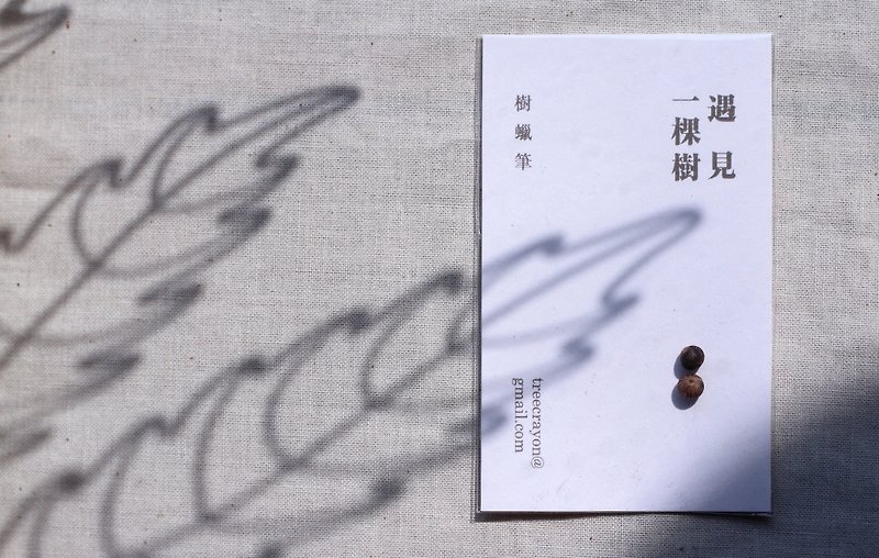 種子卡片 - 心意卡/卡片 - 紙 咖啡色