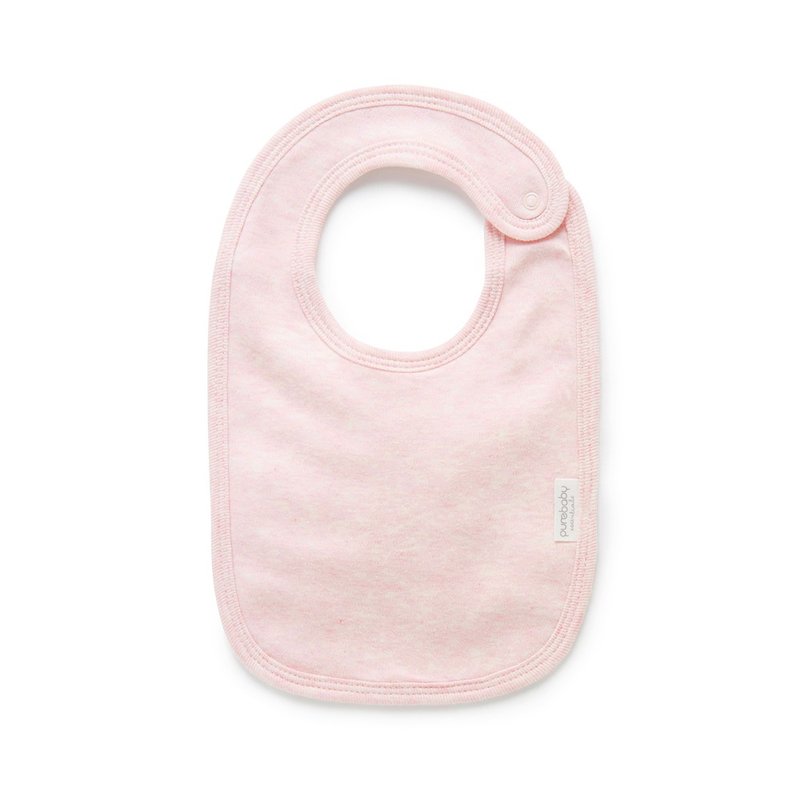 Australian Purebaby organic cotton baby bib/saliva pink - ผ้ากันเปื้อน - ผ้าฝ้าย/ผ้าลินิน 