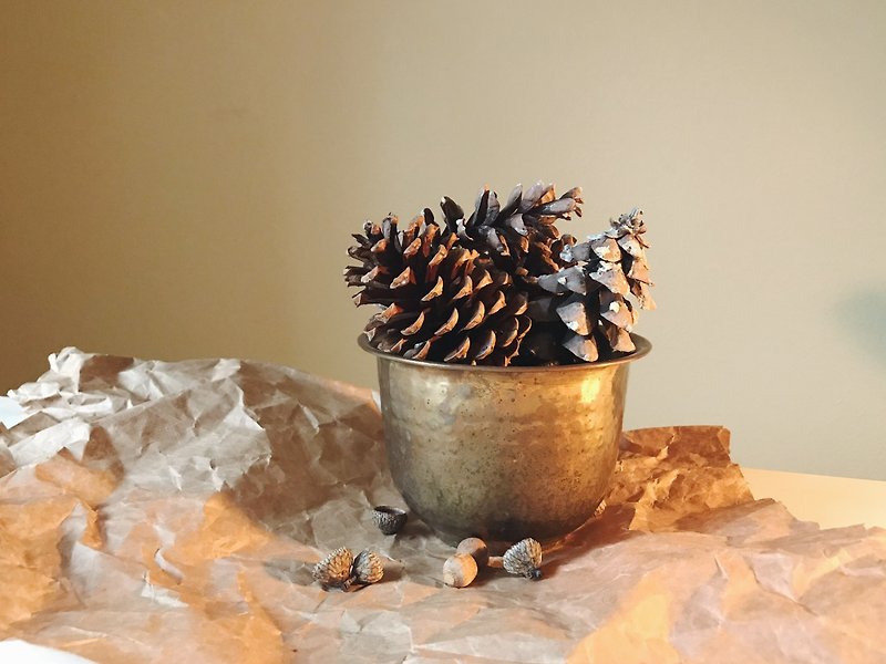 Lilli. co_ brassware / floral / vase - เซรามิก - ทองแดงทองเหลือง 
