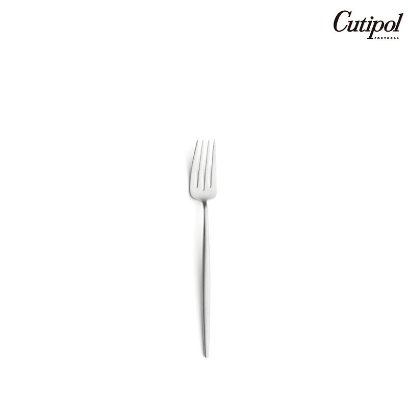 MOON  Matte Fish Fork - Cutlery & Flatware - Stainless Steel Silver