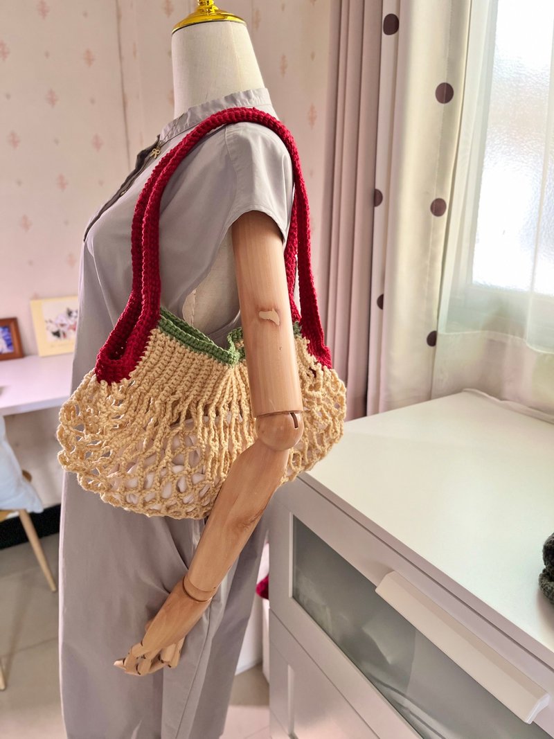 The Braided Shopping Tote Bag You’ll Want to Buy - กระเป๋าแมสเซนเจอร์ - วัสดุอื่นๆ สีเหลือง