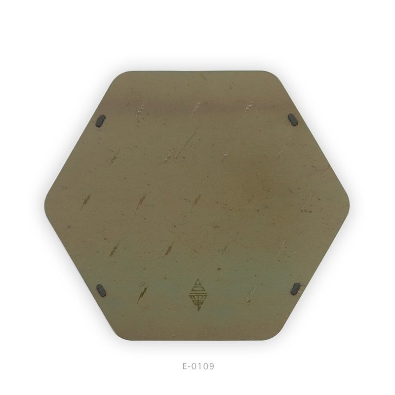 Taipower Heating Pad [Plain Color] E-0109 Decommissioned Transformer Box Remanufacturing Project - Place Mats & Dining Décor - Other Metals Green