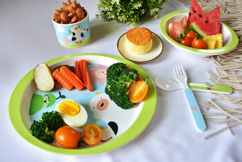 Tiancheng Hotel Group Bibi Family Tableware Group - Children's Tablewear - Plastic 
