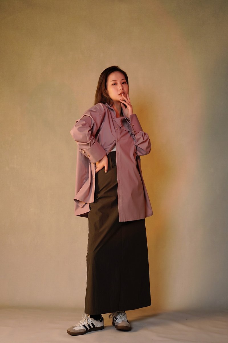 Reinventing the wide hem skirt - Skirts - Polyester 