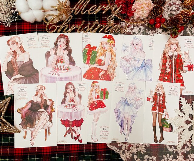 クリスマスガールズ マルチパック - ショップ hwara ステッカー