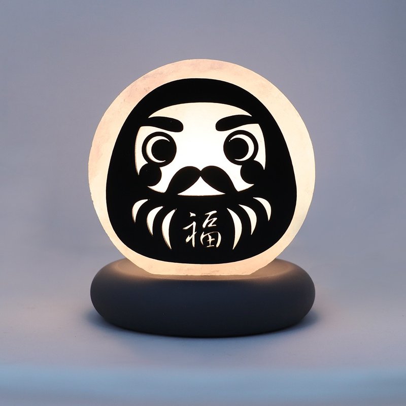 小福神 I 小剪影 I 多款選擇 l 工作順利 I 有福氣 I 鹽燈母親節 - 擺飾/家飾品 - 其他材質 白色
