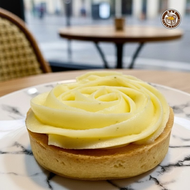 玫瑰檸檬塔 經典禮盒 大尺寸 6入 點品手作 下午茶點心 冷凍甜點 - 蛋糕/甜點 - 新鮮食材 黃色