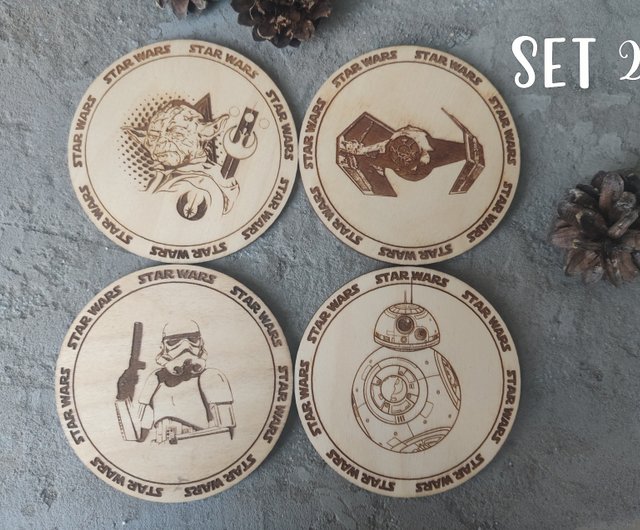 Star Wars Inspired Coasters