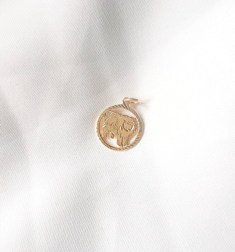 18K white gold pendant - พวงกุญแจ - เครื่องประดับ 