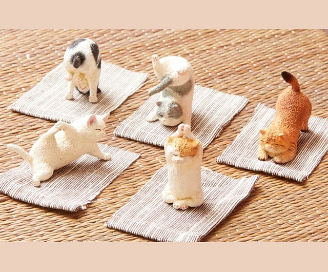 Animal Life 系列 朝隈俊男 貓瑜珈寶寶 6 入1 中盒 設計館研達yendar 玩偶 公仔 Pinkoi Animal Life 系列 朝隈俊男 貓瑜珈寶寶 6 入1 中盒 設計館研達yendar 玩偶 公仔 Pinkoi