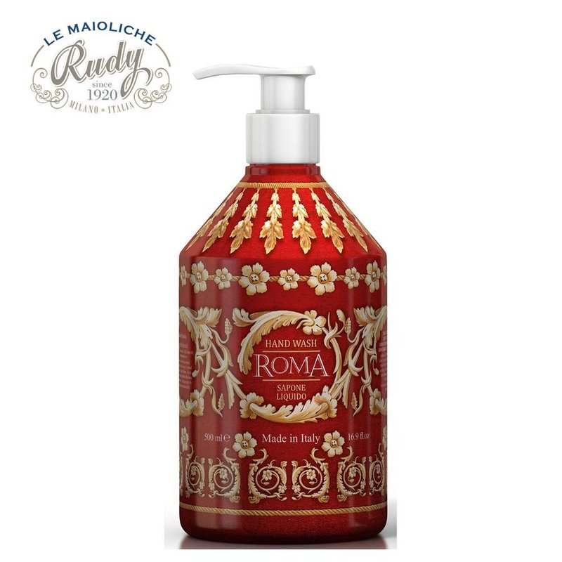 Rudy Profumi Roma Made-in-Italy Hand Wash 500ml - Hand Soaps & Sanitzers - Concentrate & Extracts 