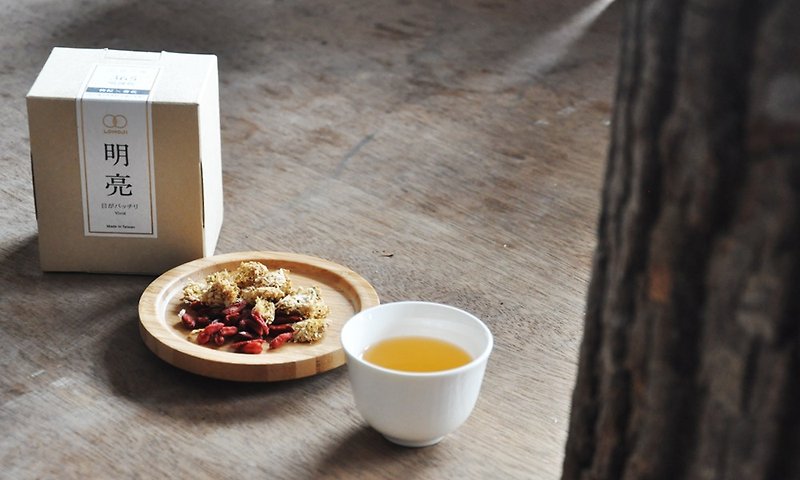 Three boxes of purchase price eyesight [ Bright tea 30 days maintenance] Lemu set 100% natural Hanfang tea - ชา - อาหารสด สีทอง