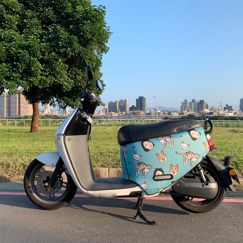 【カスタマイズギフト】Gogoro 傷防止カーカバー（1〜4パターンのイラストが可能） - その他 - 防水素材 