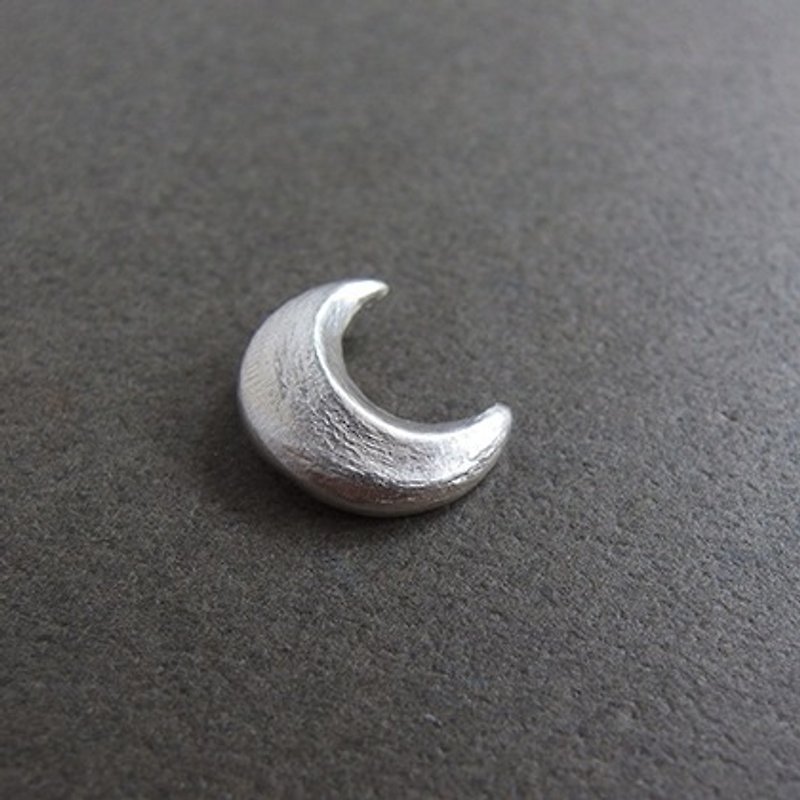 夜色 純銀項鍊 /月光/月亮/星球 / Sterling Silver Moonlight Necklace - 項鍊 - 其他金屬 白色