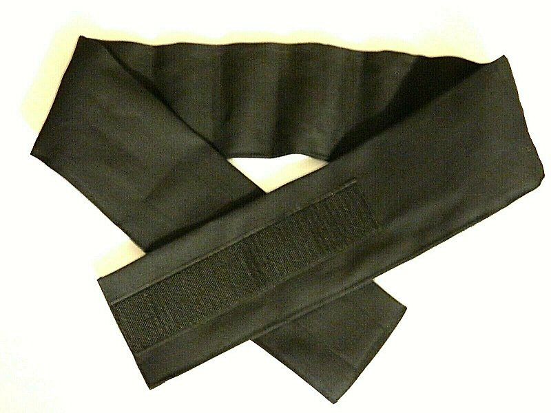 Shungite belt for the back, shungite lumbar belt - 其他 - 石頭 黑色