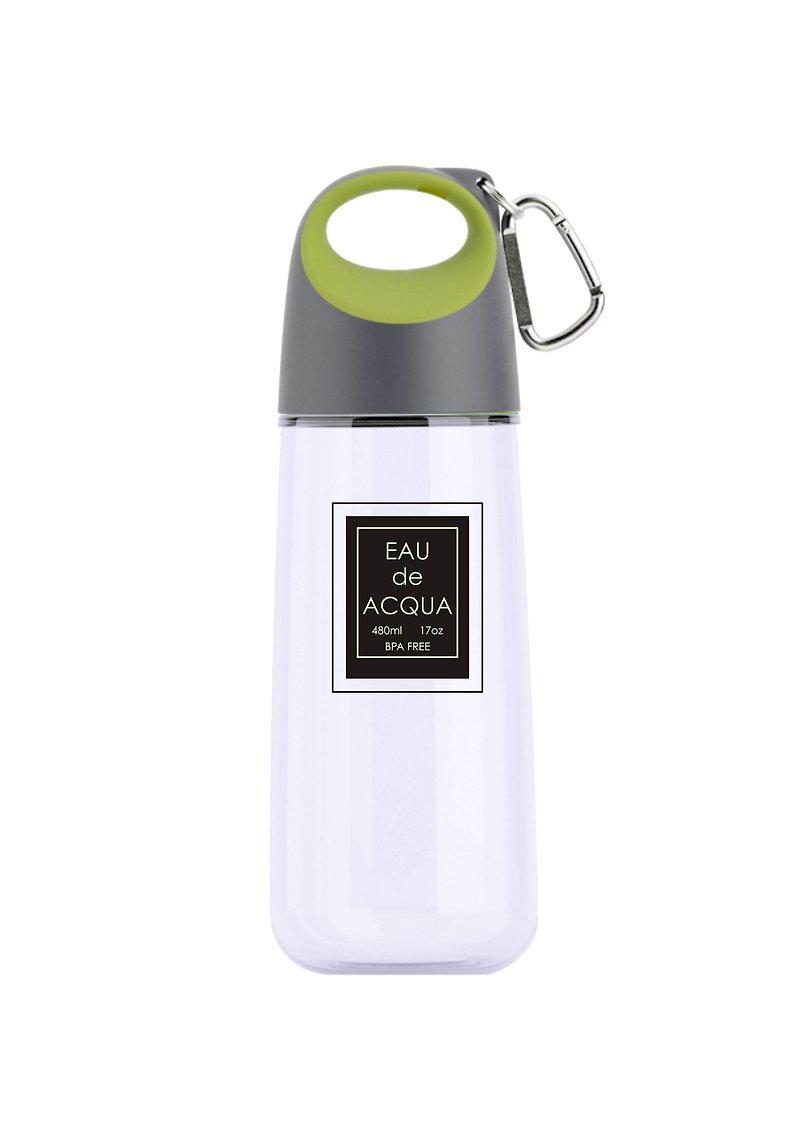 EAU de ACQUA BPA-フリーウォーターボトル（グリーン） - 水筒・タンブラー・ピッチャー - プラスチック グリーン