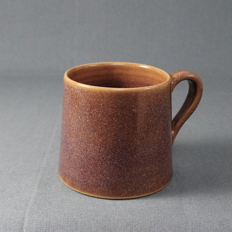 Star Purple Coffee Cup, Tea Cup, Mug, Water Cup, Yamagata Cup - About 300ml - Mugs - Pottery Purple