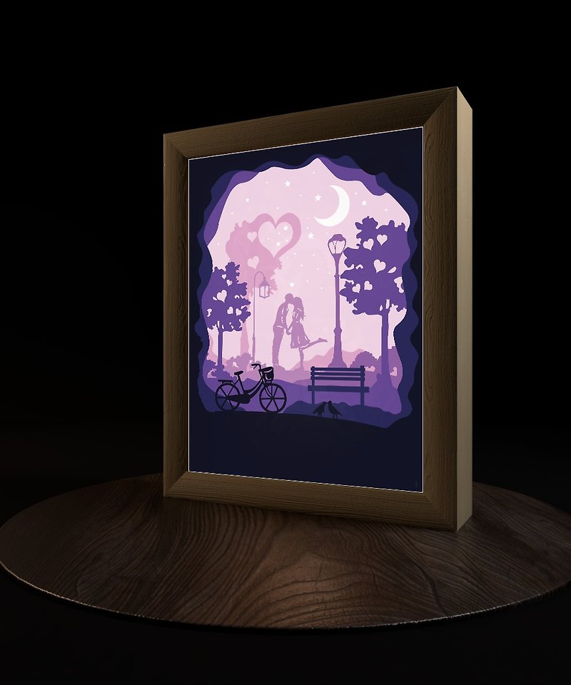 Love LightBox Template, Shadow Box 【DIY Handmade】