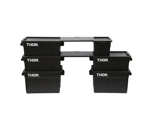Detail Thor Large Totes With Lid Storage Box (Grey/22L) - Shop goodforit  Storage - Pinkoi