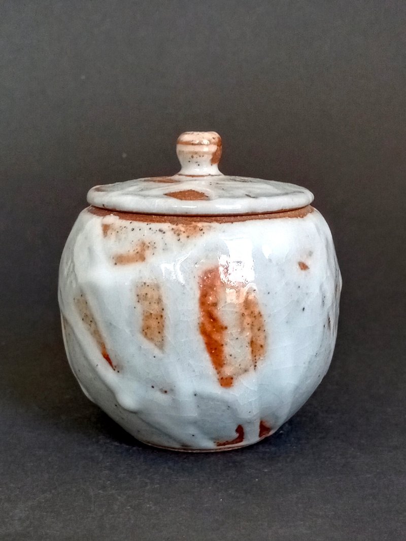志野釉 --小茶倉罐  _掌中寶_ - 茶壺/茶杯/茶具 - 陶 