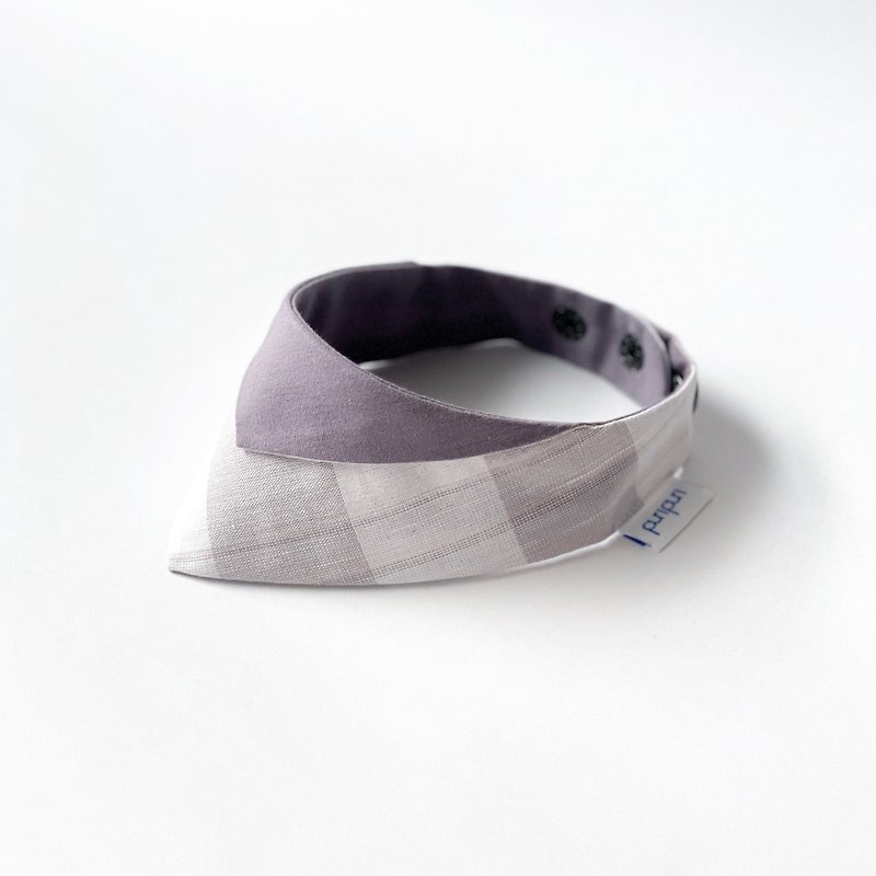 【Puripuri | Pet Scarf】Taro Fresh Milk Scarf - Clothing & Accessories - Other Materials 