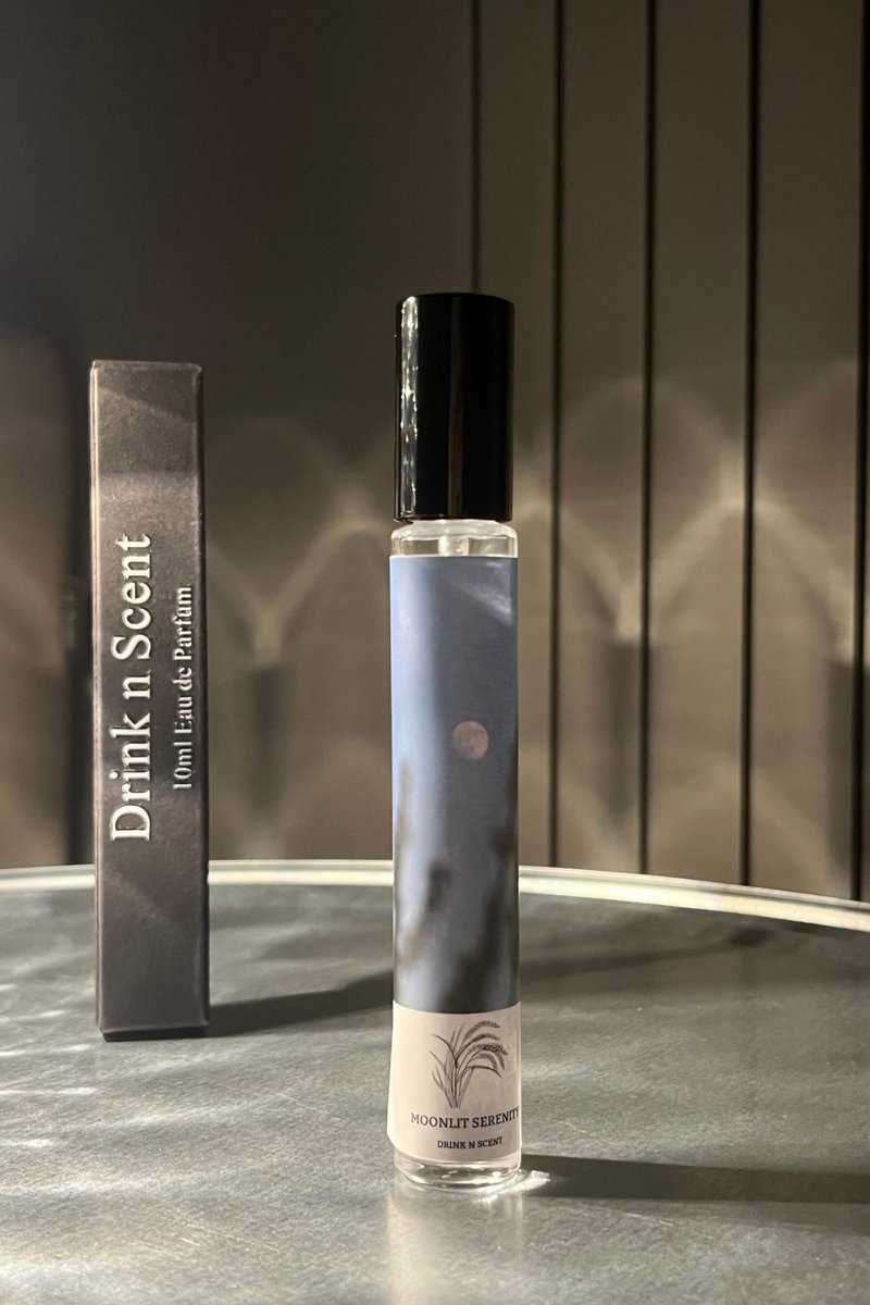 Rice Wine EDP Series - MOONLIT SERENITY (Tuberose | Rice Wine | Rosewood) - น้ำหอม - แก้ว หลากหลายสี