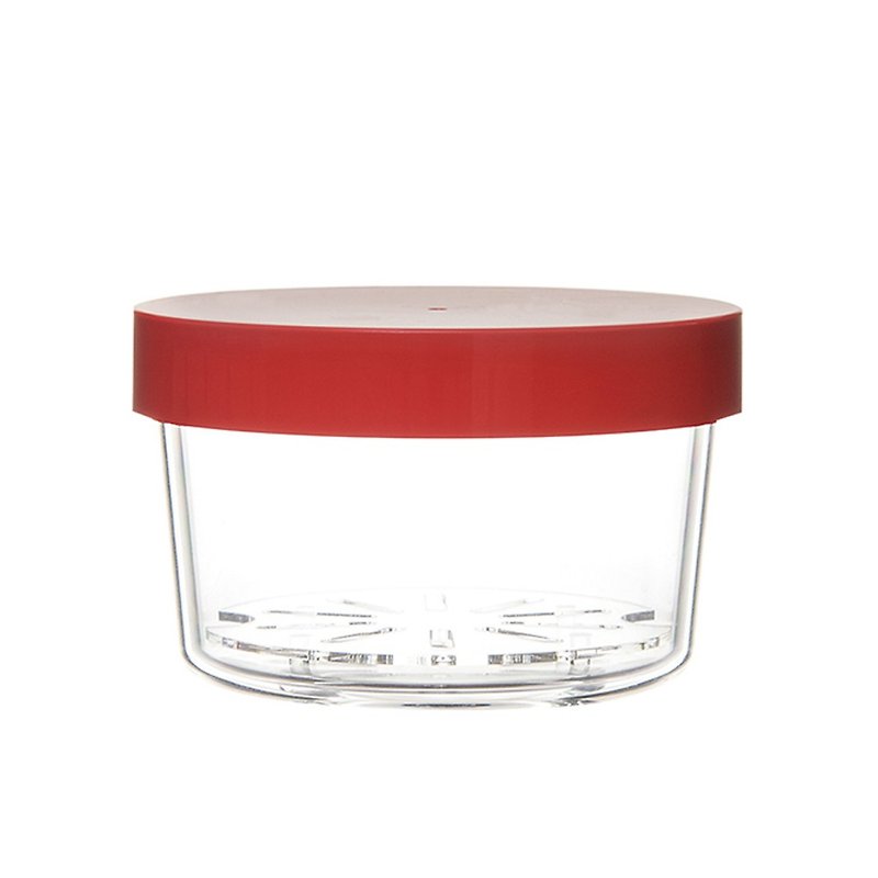 Sanhao Production Co., Ltd. GEL-COOL Preservation Series Double Crystal Storage Box Bright Red - Lunch Boxes - Resin Red