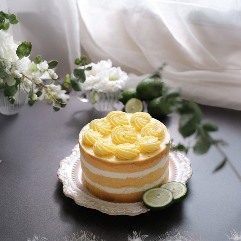 [Fabu Sweet] Miss Lemon’s French Puree Lemon Cake - Cake & Desserts - Fresh Ingredients Khaki