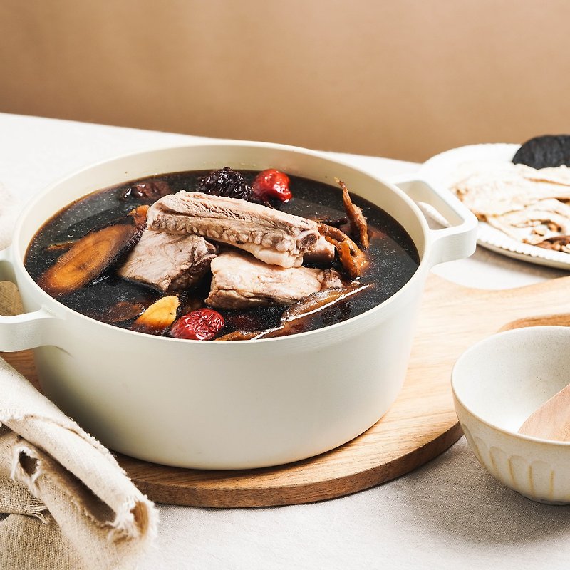 太昌湯 | ポークリブのハーブ煮込みコンディショニング パッケージ | 中国の医師が推奨する陰と美容のためのハーブ ダイエット - レトルト食品 - 食材 