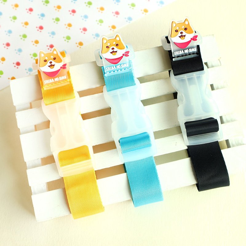 Shibanosuke/ Luggage Strap (2 Colors) SK-72 Luggage Accessories Travel Items - ป้ายสัมภาระ - ไนลอน 