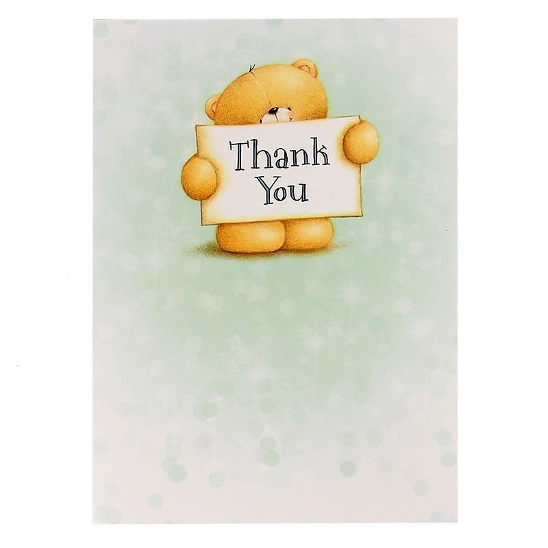 Thank you very much [Hallmark-ForeverFriends-card unlimited thank you] - การ์ด/โปสการ์ด - กระดาษ สีเขียว