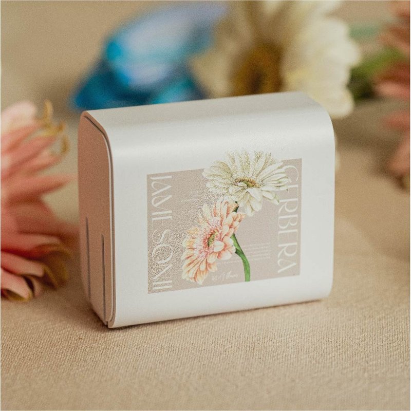 浪花花藝希望非洲菊USB3.0+PD20W雙孔充電器 - 科技小物 - 塑膠 多色