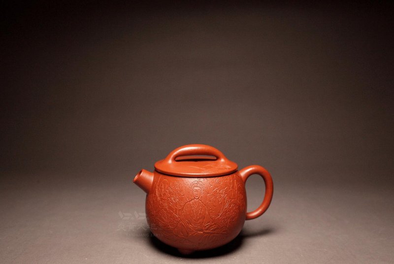 [Li Qingzhao] Two famous teachers, Cheng Gang & Ke Qinyu, jointly created Huanglongshan Zhuni Dahongpao 200cc - ถ้วย - ดินเผา สีแดง