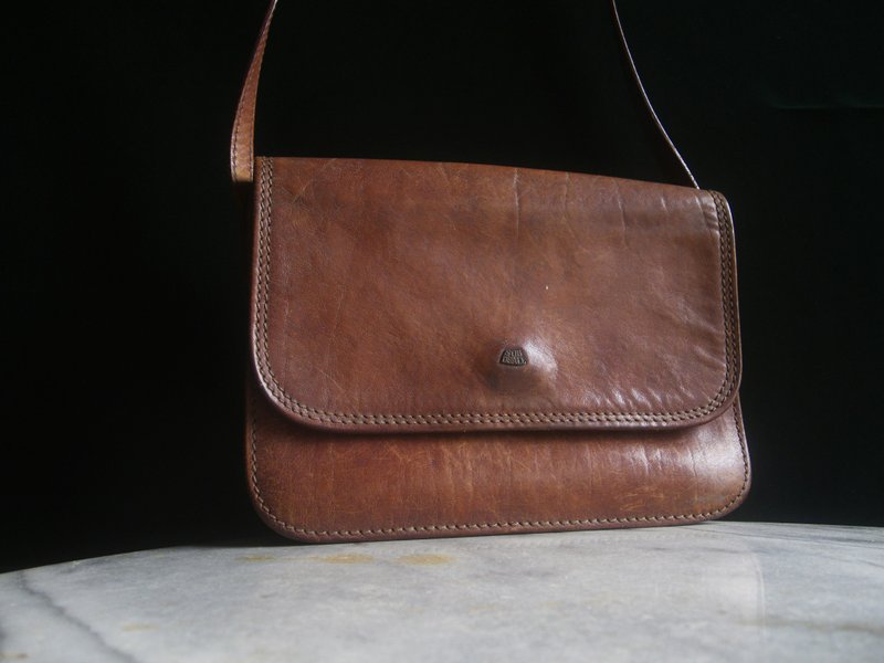 [OLD-TIME] Early rare second-hand old bags Italian SOBDEALL backpack - กระเป๋าแมสเซนเจอร์ - วัสดุอื่นๆ หลากหลายสี