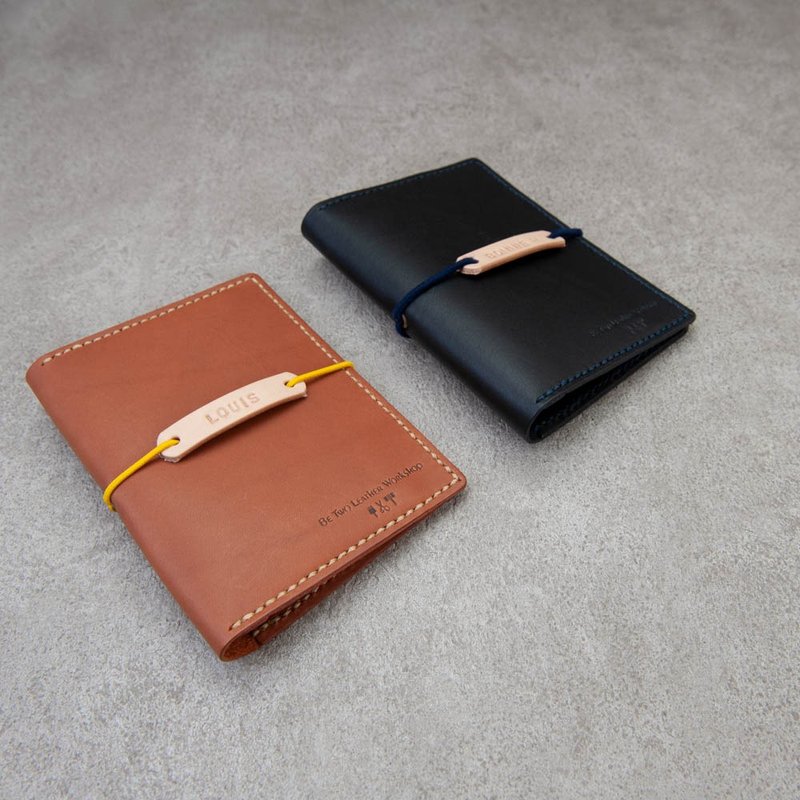 Passport holder handmade course passport holder Taichung Opera House Store - Leather Goods - Genuine Leather 