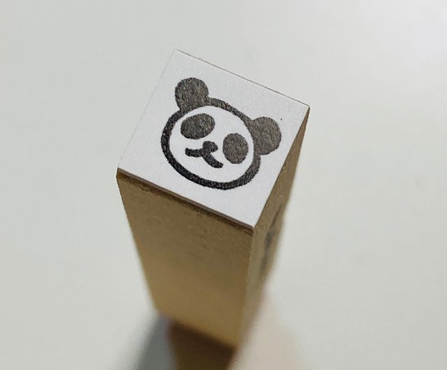 Panda Mini Stamp, Panda Ink Stamp, Panda Mini Ink Stamp, Panda