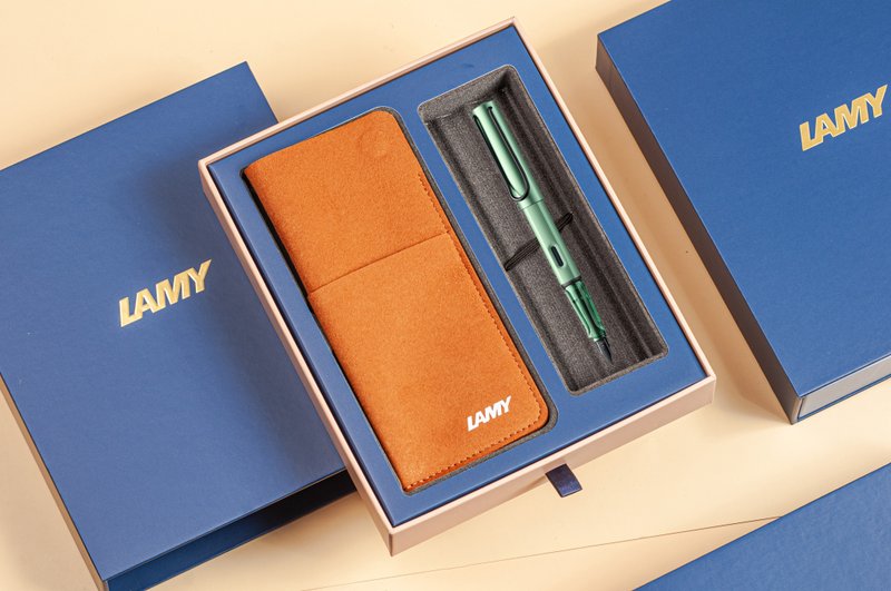 【雷雕刻字】LAMY 鋼筆 磁吸筆套禮盒  / AL STAR / 多彩選01 - 鋼筆 - 鋁合金 多色